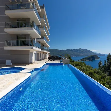 Altezza Premium Tophill Best View And Pool Budva Exterior photo